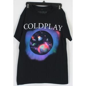 Coldplay Music of the Spheres Official Tour Concert T-Shirt Mens Small